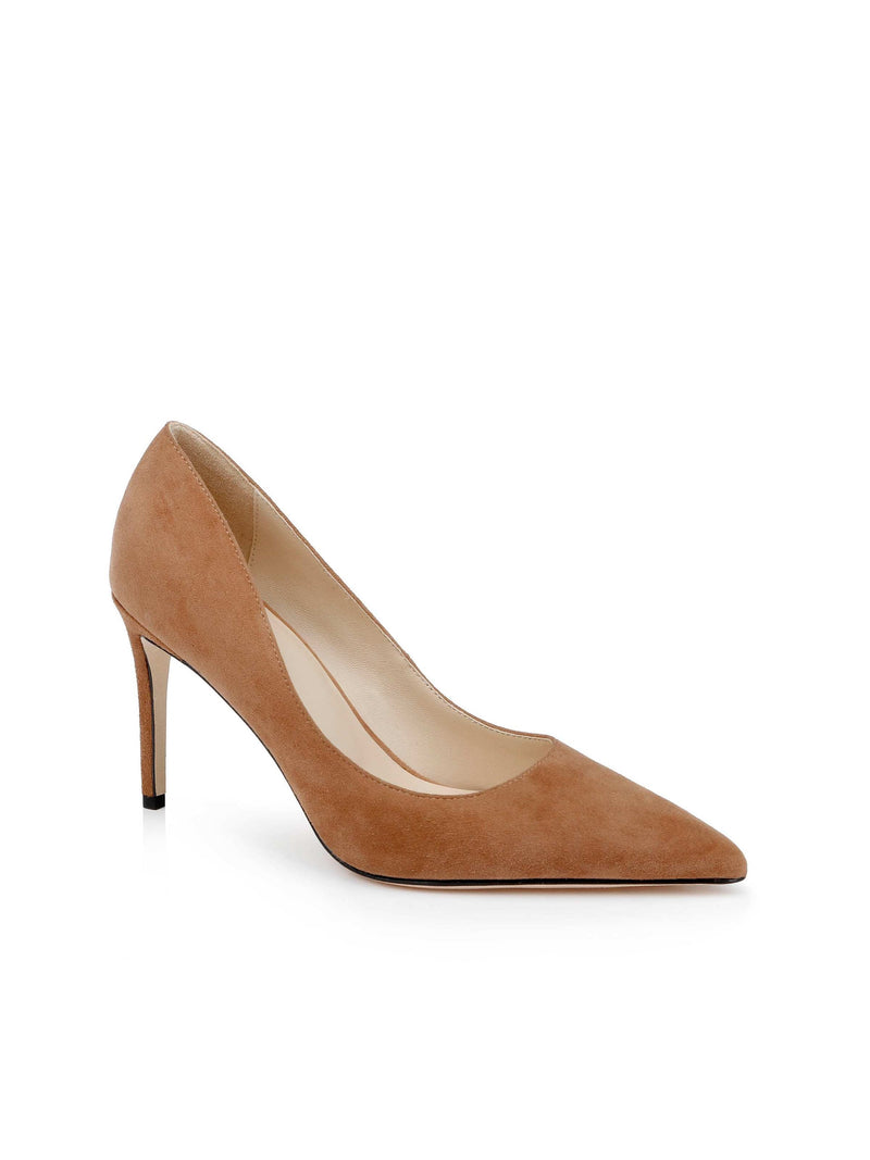 Maelle Suede Pump Sand Suede-L&