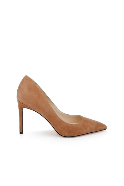 Maelle Suede Pump Sand Suede-L'Agence-Tocca Finita