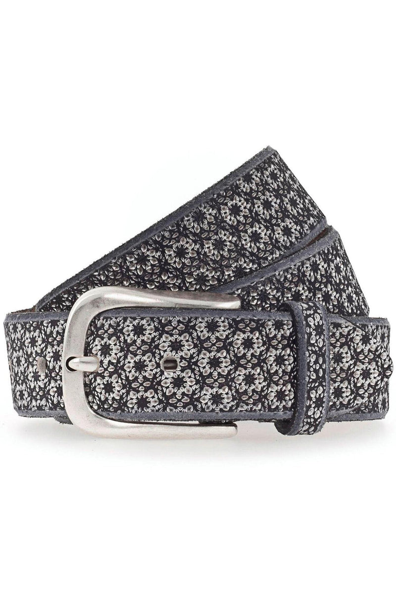 Mara Belt Black/Silver-B Belts-Tocca Finita