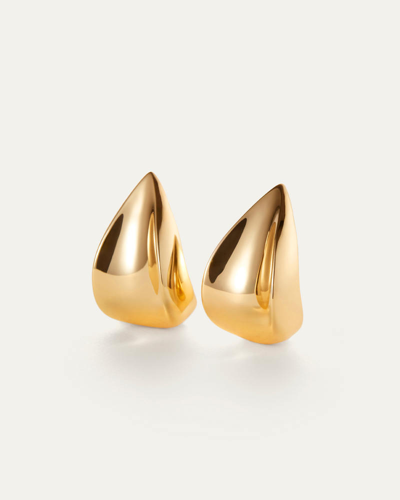 Margaux Puff Earrings-Jenny Bird-Tocca Finita