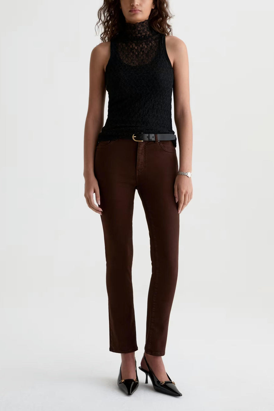 Mari Jean Wood Brown-AG Jeans-Tocca Finita