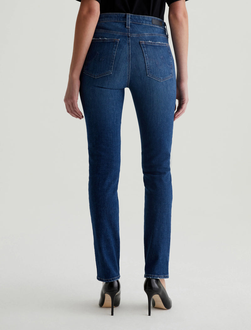 Mari Mid-Rise Slim Straight In Mykonos-AG Jeans-Tocca Finita