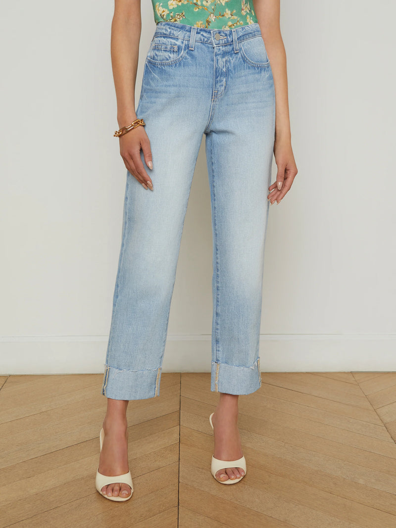 Maribel Straight Cuff Denim In Fontana-L&
