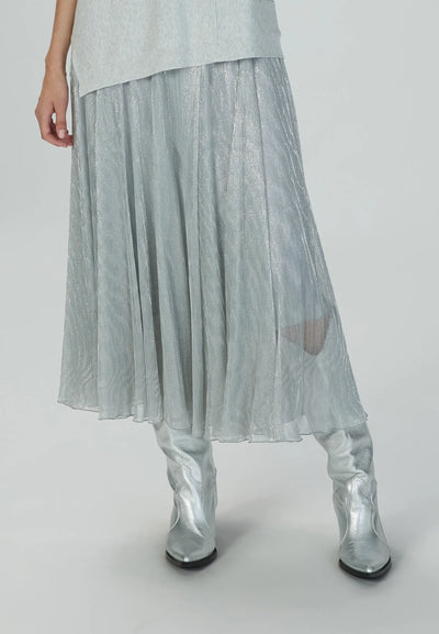 Maxi Lurex Skirt-Marc Aurel-Tocca Finita