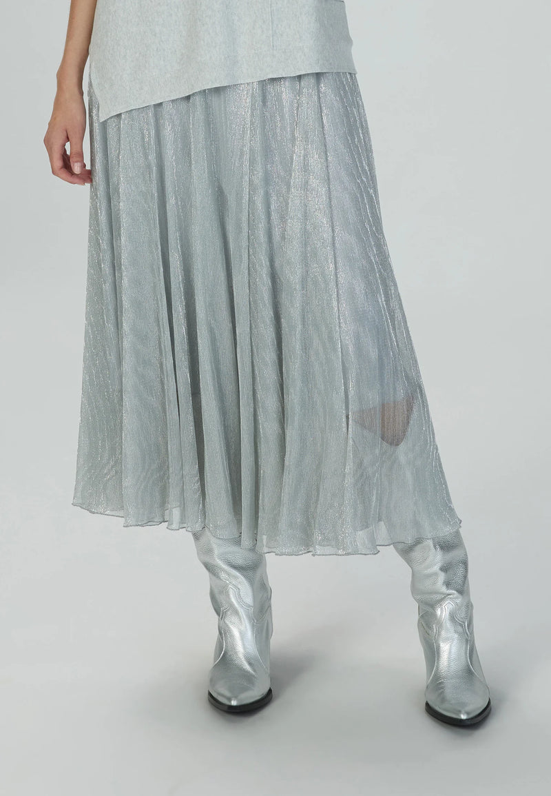 Maxi Lurex Skirt-Marc Aurel-Tocca Finita