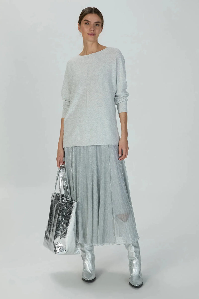 Maxi Lurex Skirt-Marc Aurel-Tocca Finita