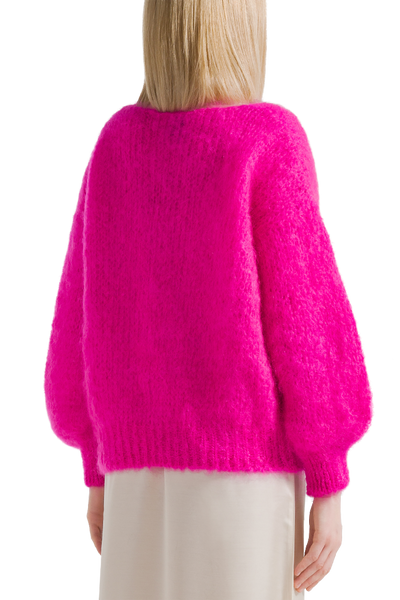 Milana Mohair Knit Neon Pink-American Dreams-Tocca Finita