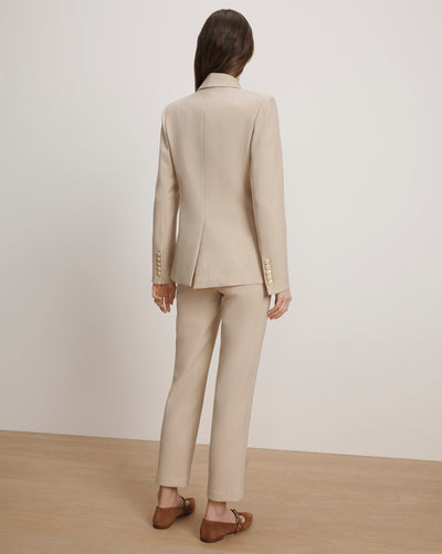 Miller Dickey Jacket Heathered Sand-Veronica Beard-Tocca Finita