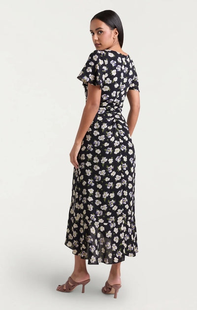Mini Tossed Poppies Isha Dress-Cinq A Sept-Tocca Finita