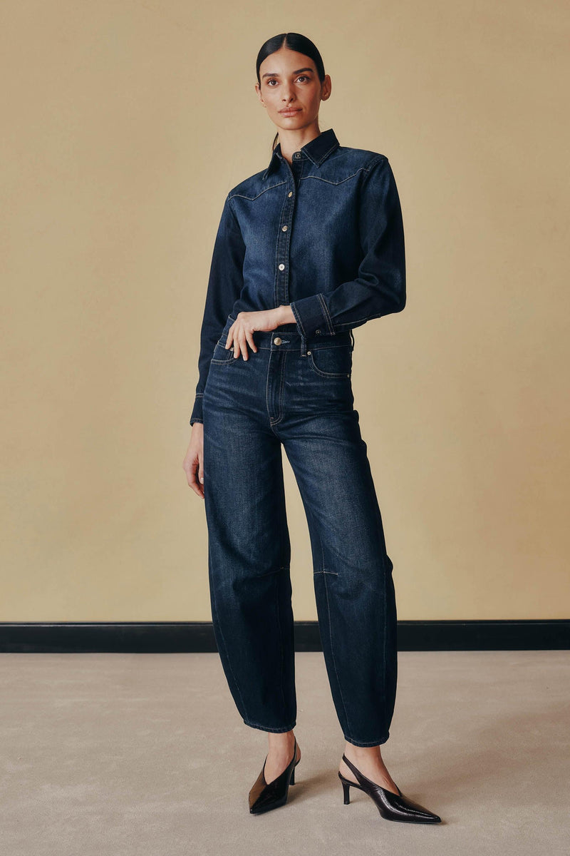 Miro Barrel High Rise 28" Jeans Ventura-DL1961-Tocca Finita