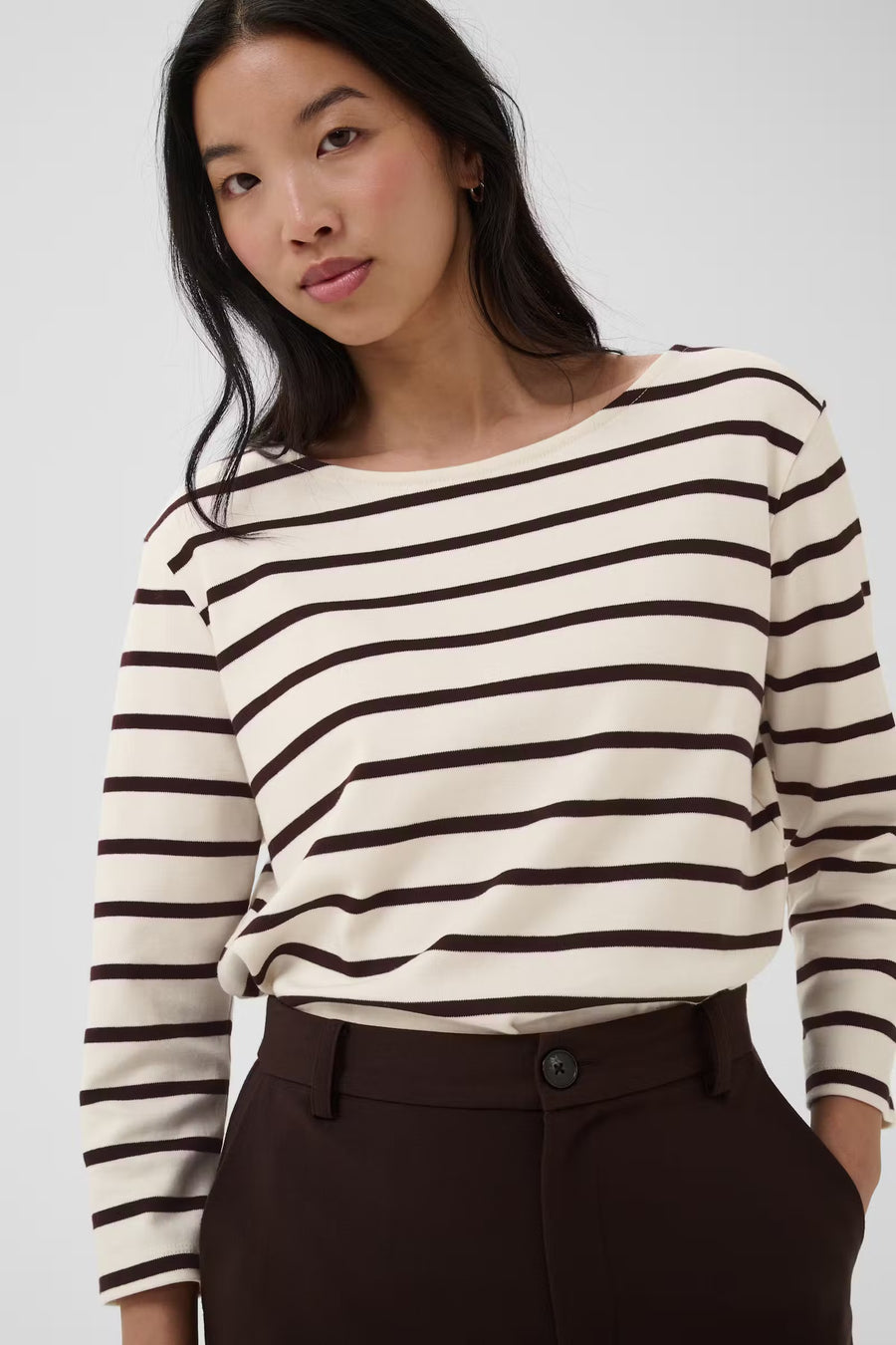 NelaPW T-Shirt Mole Stripe-Part Two-Tocca Finita