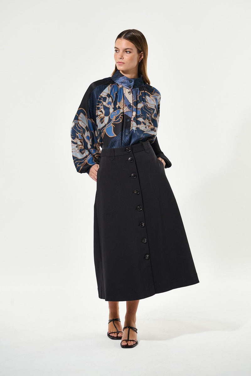 NitaDEA Blouse Alepidia Blue-Dea Kudibal-Tocca Finita