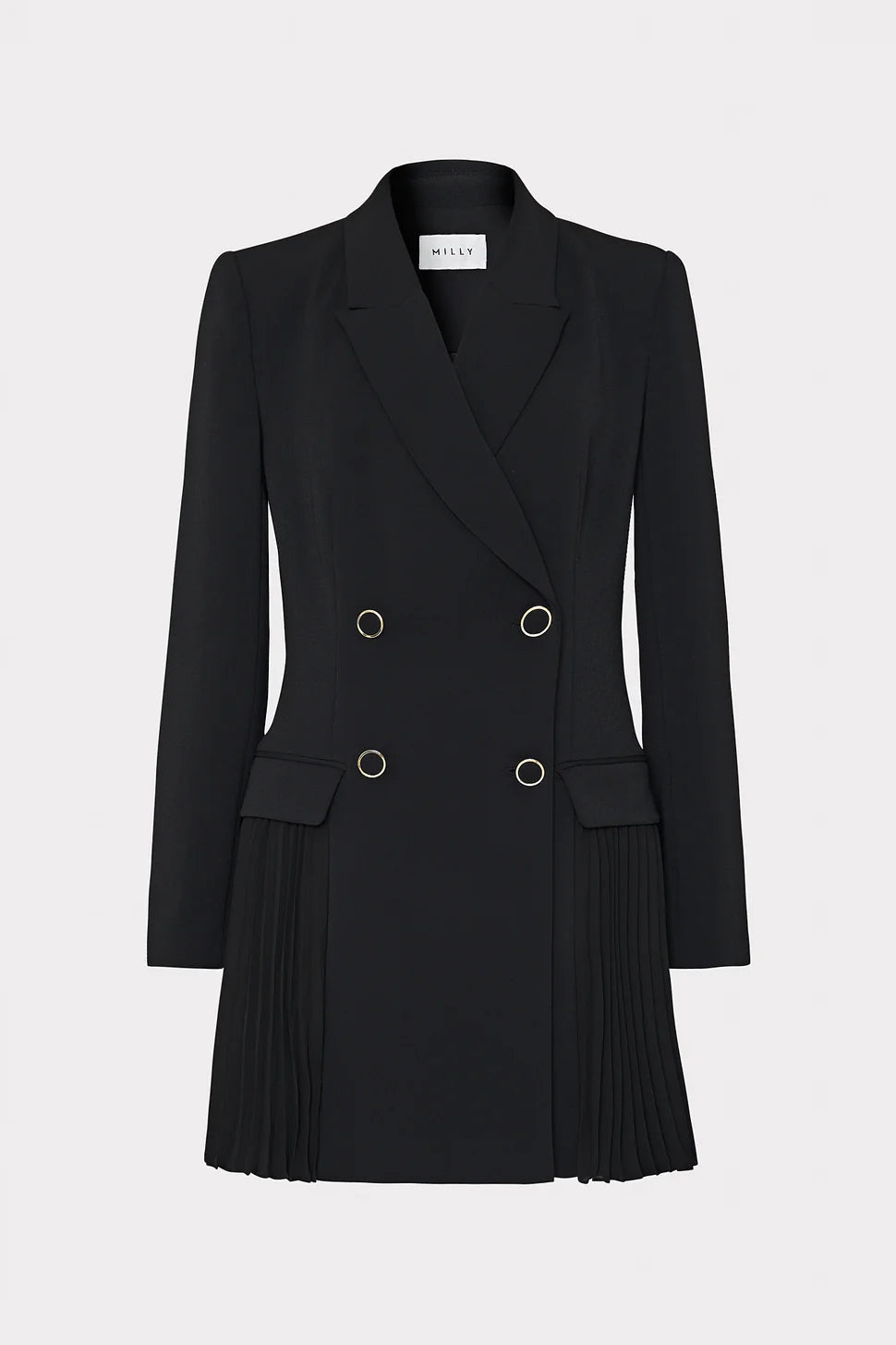 noora pleated blazer dress SIMKHAI Women's Alexandra Blazer Dress - Black