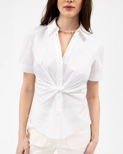 Oakley Top In White-Tanya Taylor-Tocca Finita