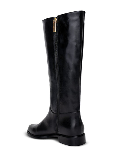 Oceana Riding Boot Black Leather-L'Agence-Tocca Finita