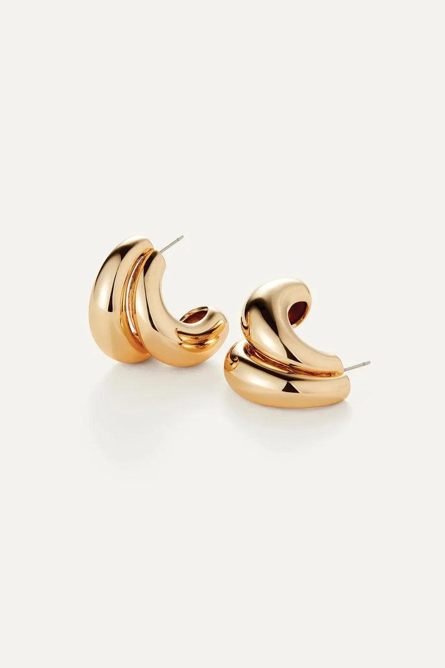 Orla Earrings Gold-Jenny Bird-Tocca Finita
