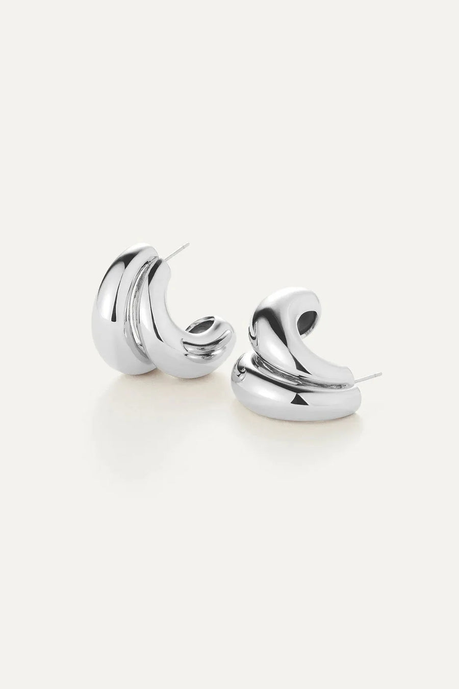 Orla Earrings Silver-Jenny Bird-Tocca Finita