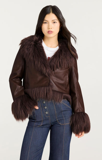 Panama Jacket Dark Sepia/Fudge-Cinq A Sept-Tocca Finita