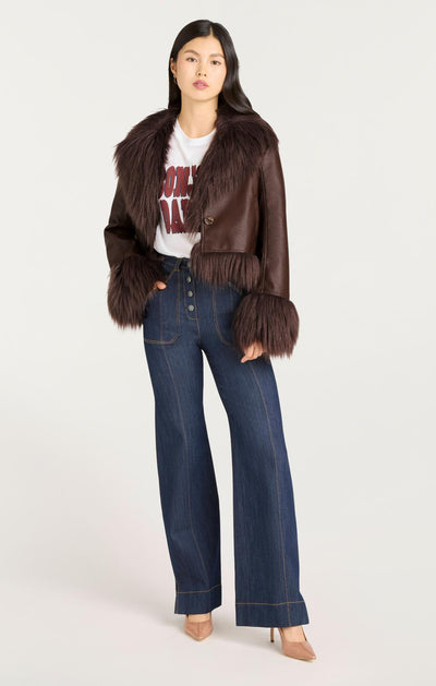 Panama Jacket Dark Sepia/Fudge-Cinq A Sept-Tocca Finita