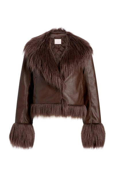 Panama Jacket Dark Sepia/Fudge-Cinq A Sept-Tocca Finita