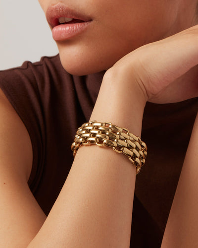 Penelope Bracelet Gold-Jenny Bird-Tocca Finita