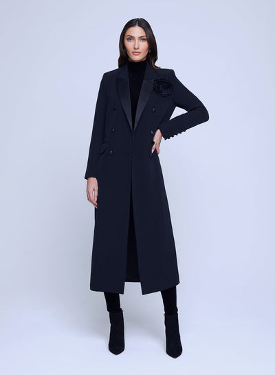 Quinton Long Tux Jacket by L'agence-L'Agence-Tocca Finita