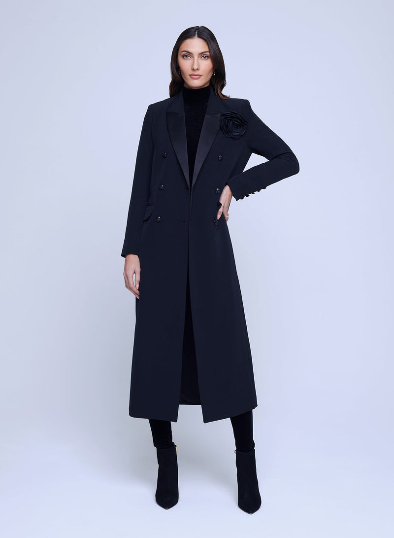 Quinton Long Tux Jacket by L&