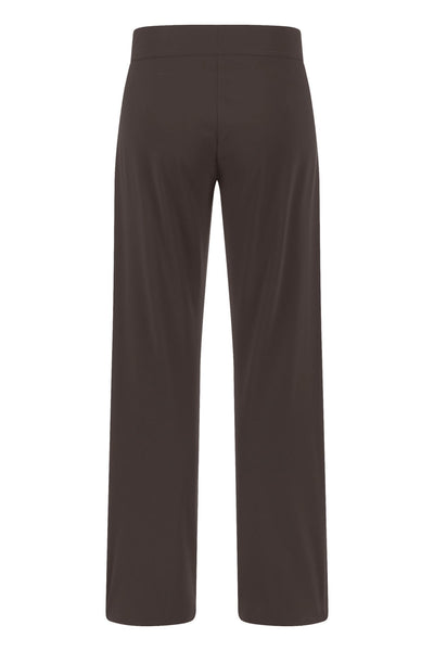 Candice Straight Pant Dark Brown