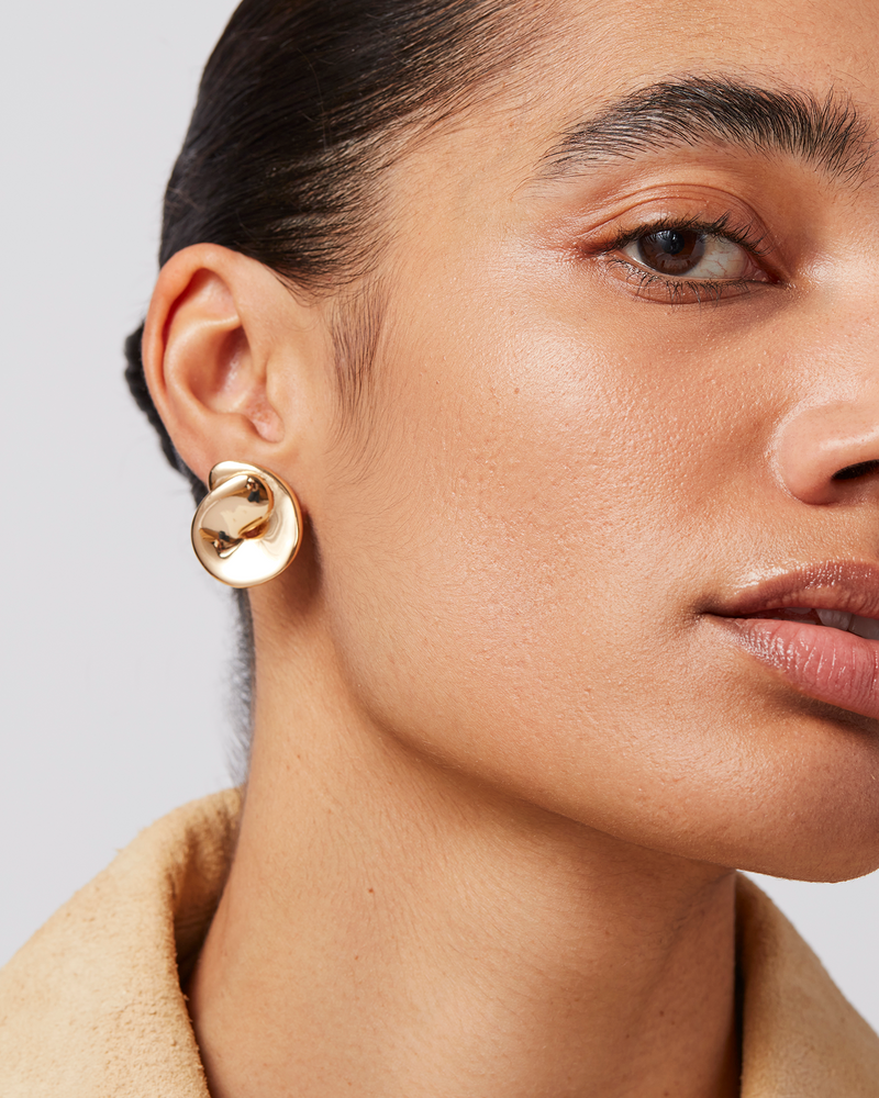 Rio Button Earrings-Jenny Bird-Tocca Finita