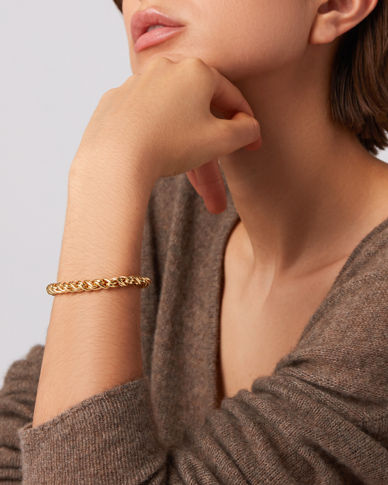 Rizzo Bracelet Gold-Jenny Bird-Tocca Finita