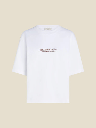 Rowy French Riviera Knit T-Shirt-Beaumont Apparel-Tocca Finita