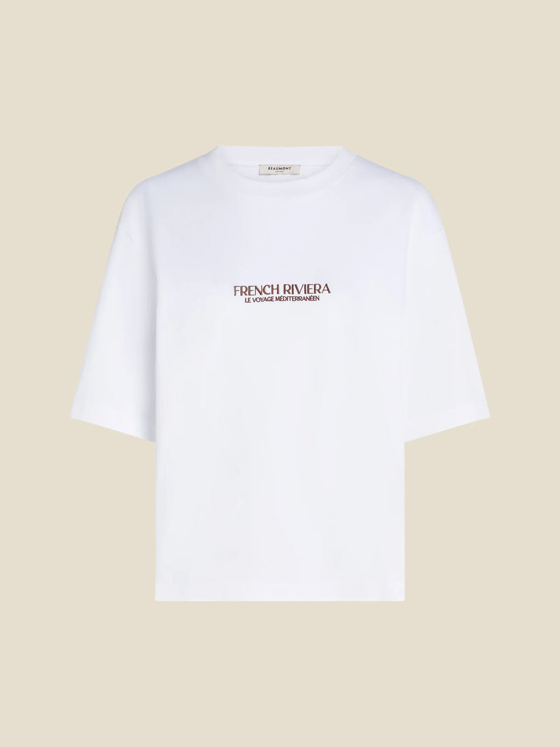 Rowy French Riviera Knit T-Shirt-Beaumont Apparel-Tocca Finita