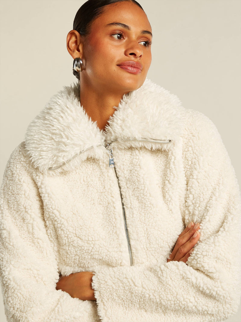 Roxy Jacket in Off White-Beaumont Coats-Tocca Finita