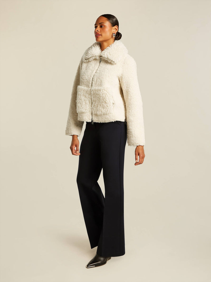Roxy Jacket in Off White-Beaumont Coats-Tocca Finita