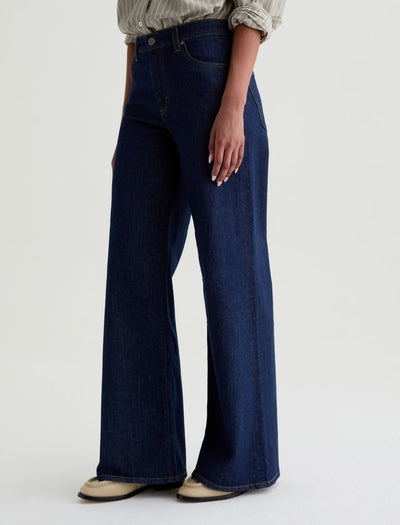 Saige Wide Leg Symmetry Jean-AG Jeans-Tocca Finita