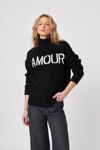 Saint Noir Night Turtleneck Sweater-John & Jenn-Tocca Finita