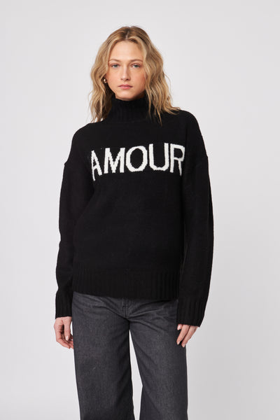 Saint Noir Night Turtleneck Sweater-John & Jenn-Tocca Finita