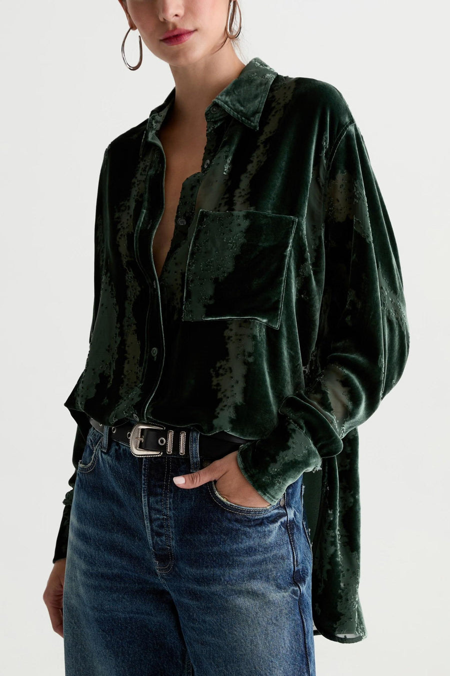 Sawtelle Velvet Shirt Pine