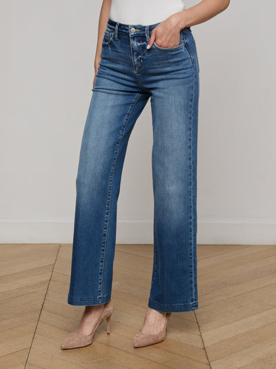 Scottie Wide-Leg Jean Cambridge-L'Agence-Tocca Finita