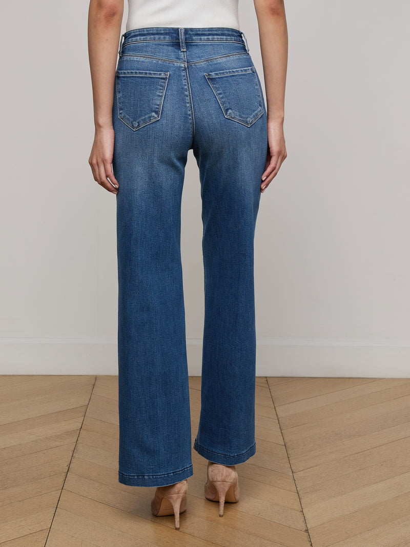 Scottie Wide-Leg Jean Cambridge-L&