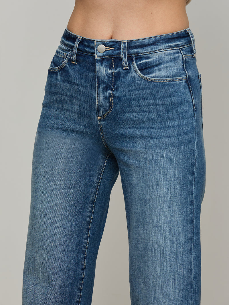 Scottie Wide-Leg Jean Cambridge-L&