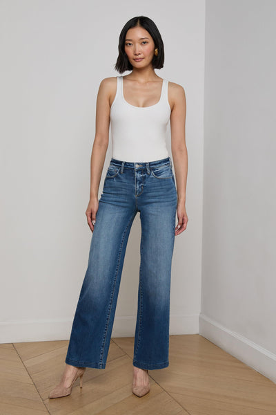 Scottie Wide-Leg Jean Cambridge-L'Agence-Tocca Finita