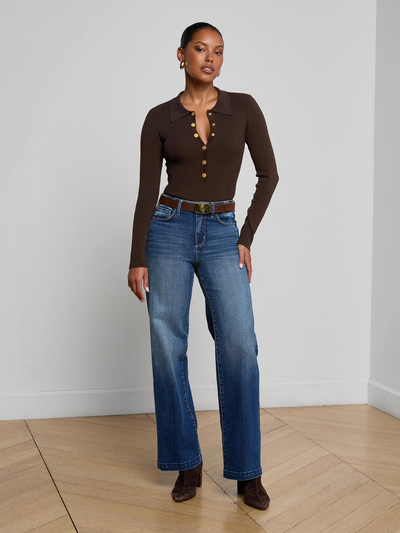 Scottie Wide-Leg Jean Gladstone-L'Agence-Tocca Finita