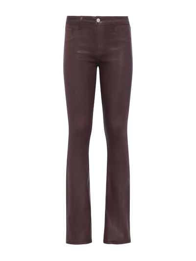 Selma Coated Bootcut Jean Chocolate Coated-L'Agence-Tocca Finita
