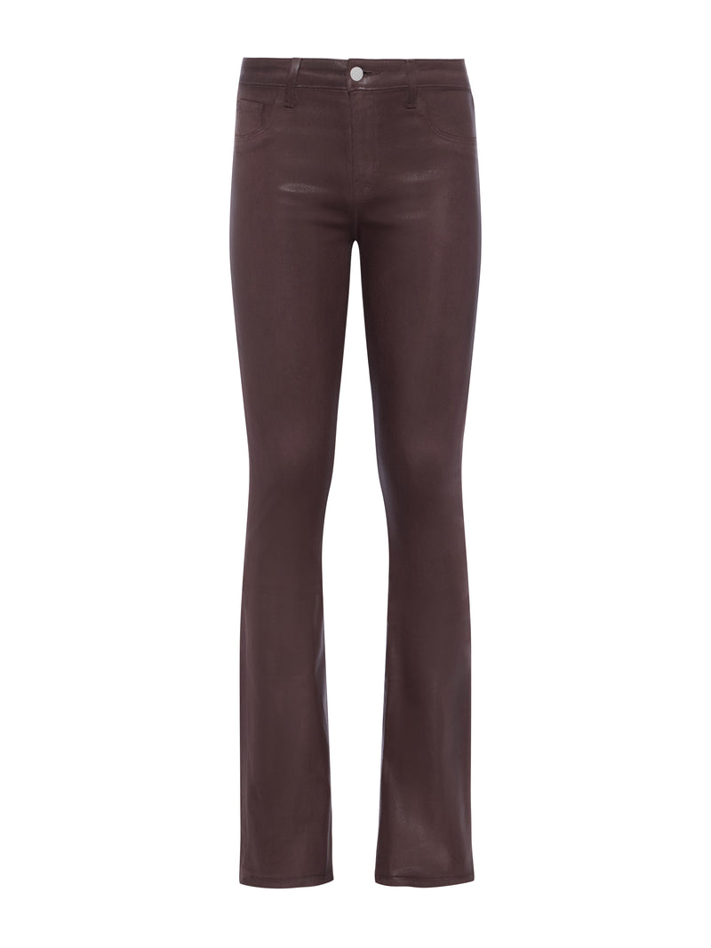 Selma Coated Bootcut Jean Chocolate Coated-L&