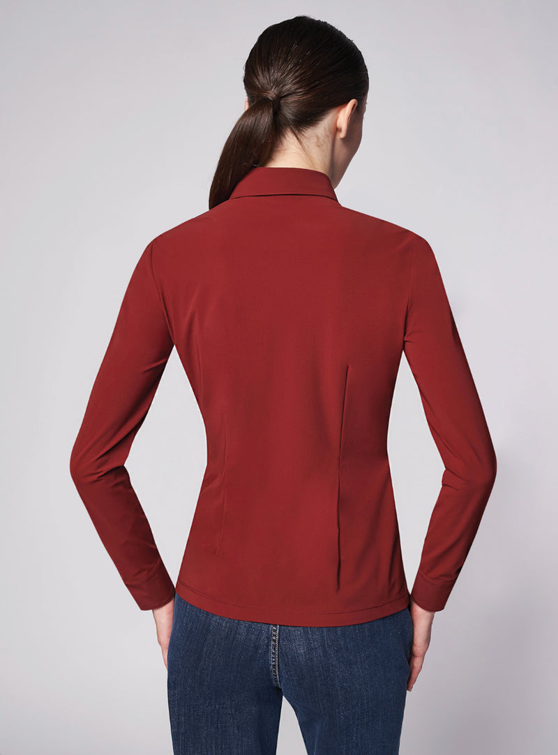 Sensitive Stretch Technical Jersey Shirt-Comicetta Snob-Tocca Finita