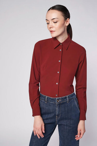 Sensitive Stretch Technical Jersey Shirt-Comicetta Snob-Tocca Finita