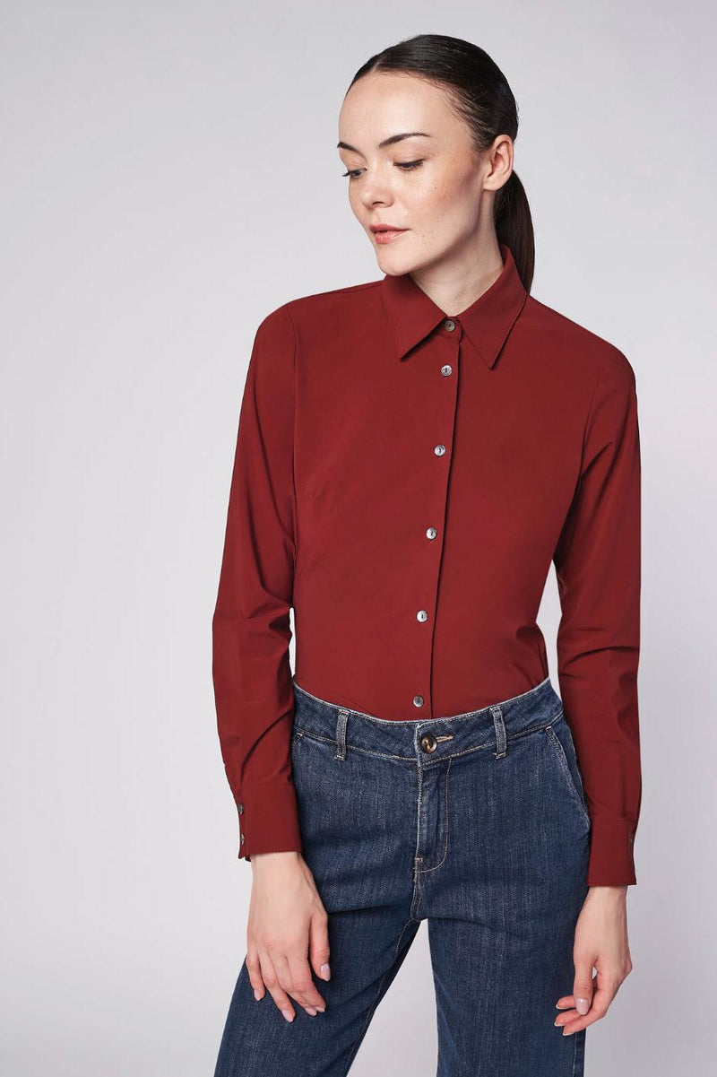 Sensitive Stretch Technical Jersey Shirt-Comicetta Snob-Tocca Finita