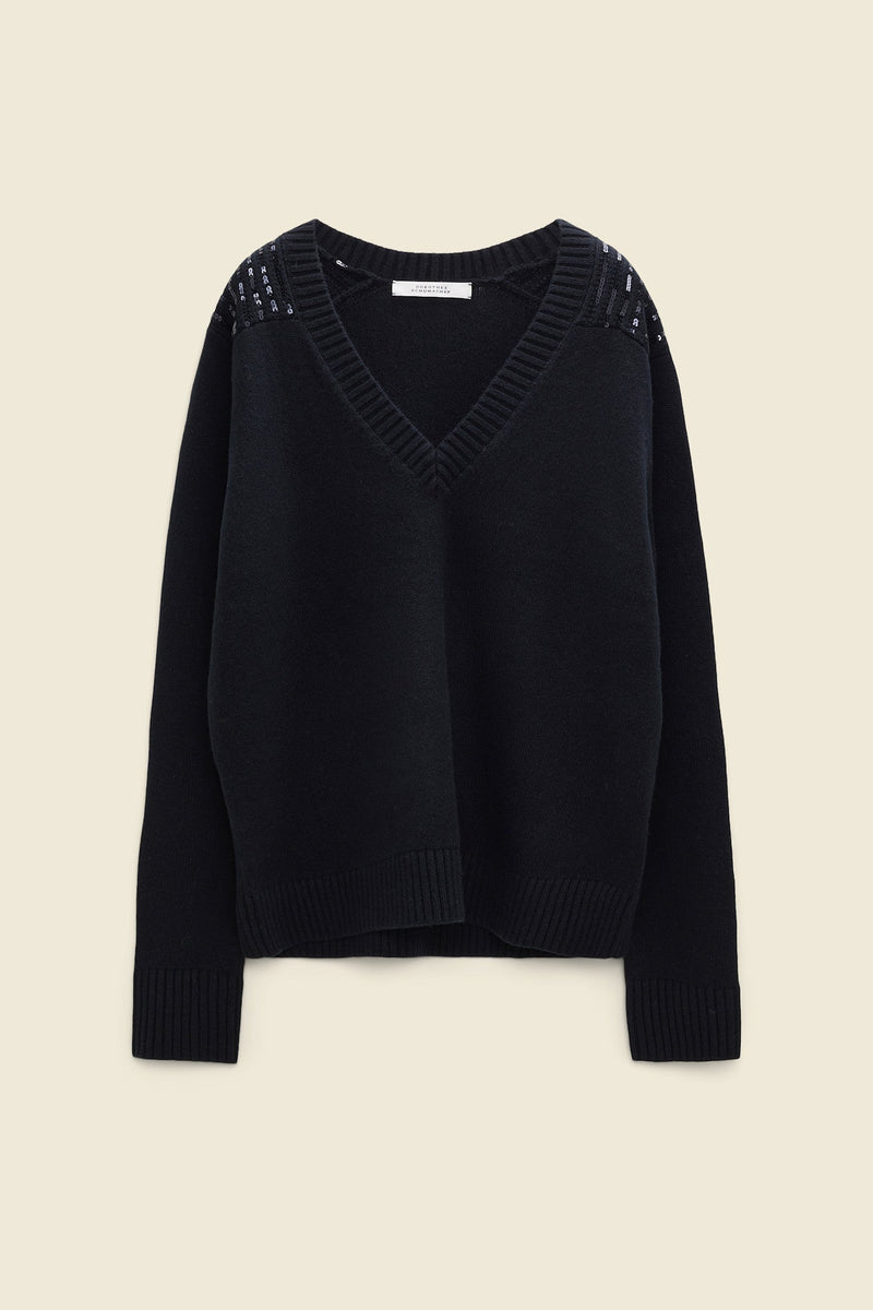 Sequin statements pullover by Dorothee Schumacher-Dorothee Schumacher-Tocca Finita
