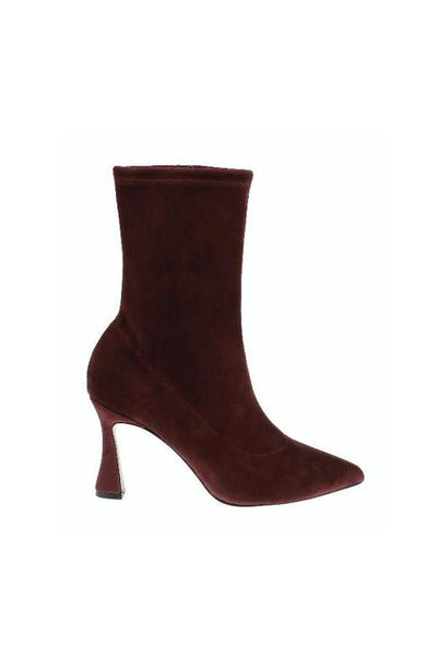 Severine Bootie Burgundy Suede-L'Agence-Tocca Finita